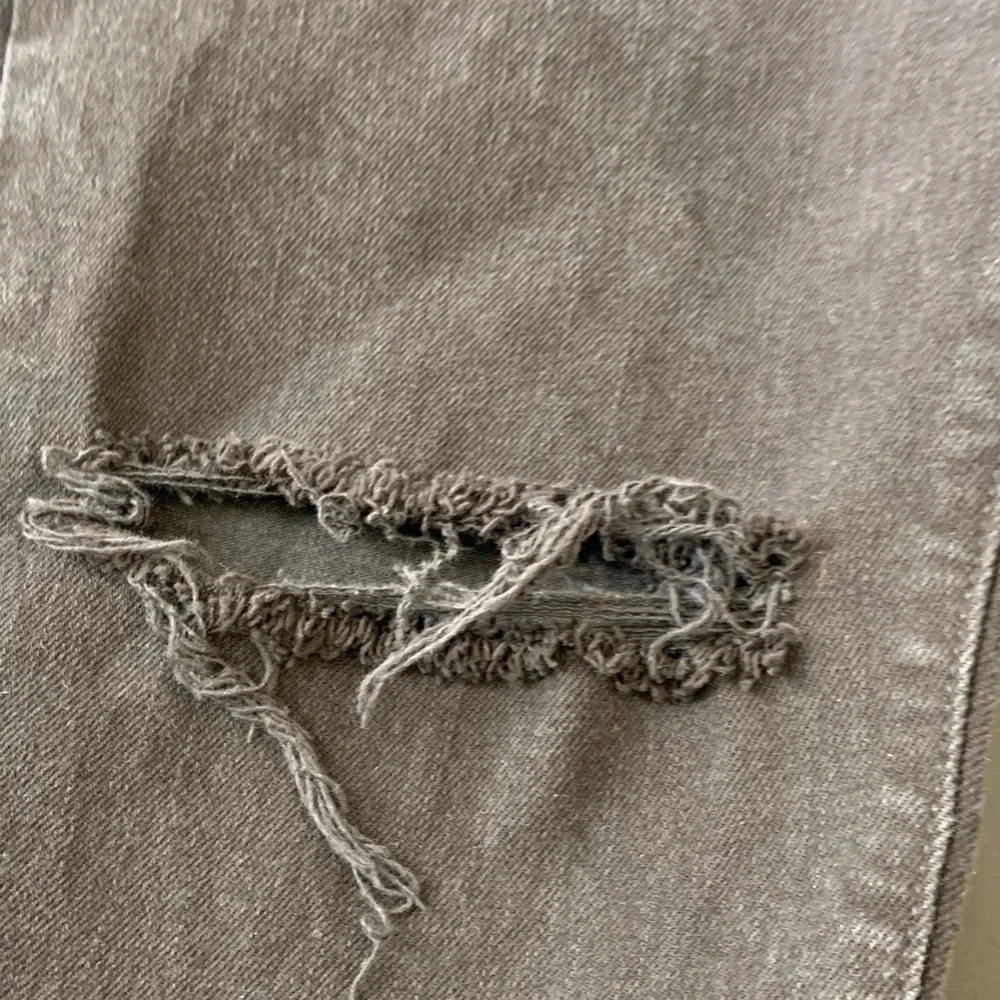 PacSun Stacked Skinny Jeans 36x32 Distressed Black Wash